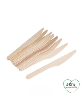 Set De 12 Couteaux En Bois...