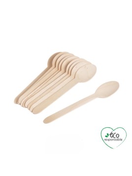 Set De 12 Cuillères En Bois...