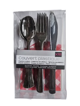 Lot De 18 Couvert En...