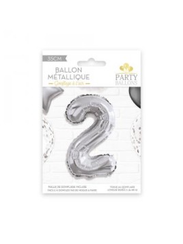 Ballon Métallique Chiffre 2...