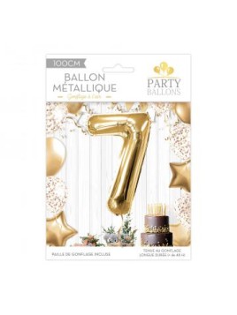 Ballon Métallique Chiffre 7...