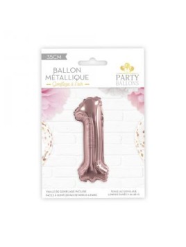 Ballon Métallique Chiffre 1...