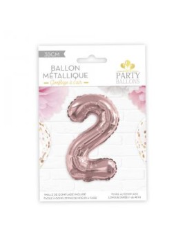 Ballon Métallique Chiffre 2...