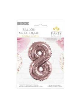 Ballon Métallique Chiffre 8...