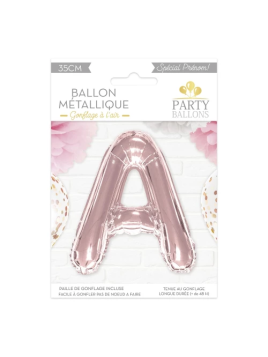 Ballon Métallique Lettre A...