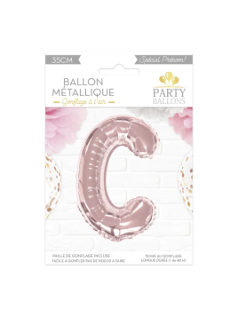 Ballon Métallique Lettre C...