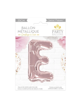 Ballon Métallique Lettre E...