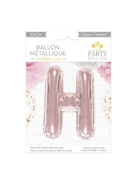 Ballon Métallique Lettre H...