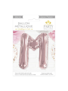 Ballon Métallique Lettre M...