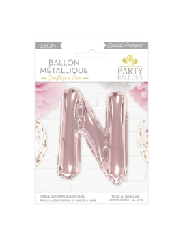 Ballon Métallique Lettre N...