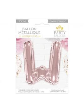 Ballon Métallique Lettre W...