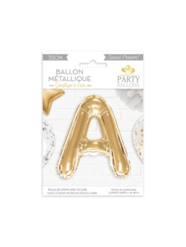 Ballon Métallique Lettre A...