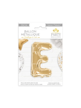 Ballon Métallique Lettre E...