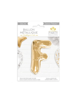 Ballon Métallique Lettre F...