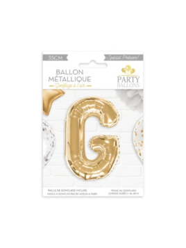 Ballon Métallique Lettre G...