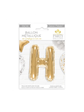 Ballon Métallique Lettre H...