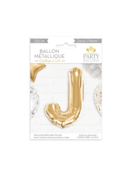 Ballon Métallique Lettre J...