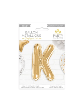 Ballon Métallique Lettre K...