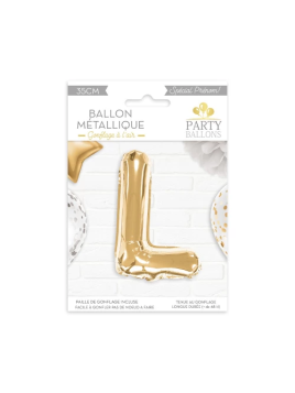 Ballon Métallique Lettre L...