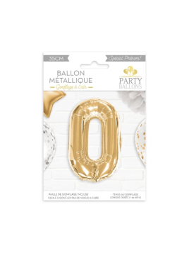 Ballon Métallique Lettre O...