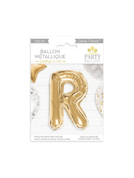 Ballon Métallique Lettre R...