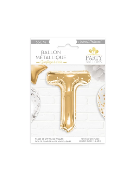 Ballon Métallique Lettre T...