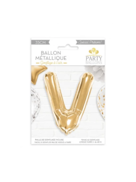 Ballon Métallique Lettre V...