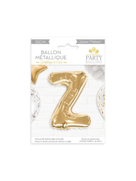 Ballon Métallique Lettre Z...