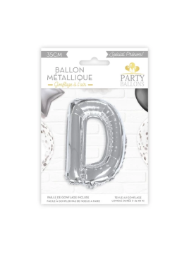 Ballon Métallique Lettre D...