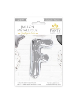 Ballon Métallique Lettre F...