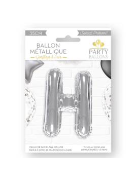 Ballon Métallique Lettre H...