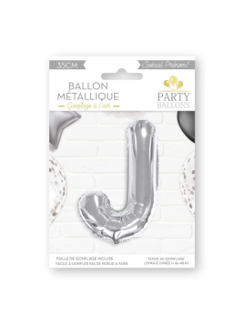 Ballon Métallique Lettre J...