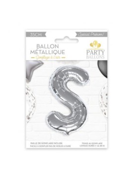 Ballon Métallique Lettre S...