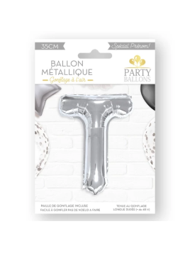 Ballon Métallique Lettre T...