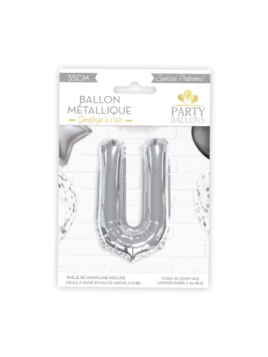 Ballon Métallique Lettre U...