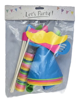 Pochette De Cotillons Fluo...