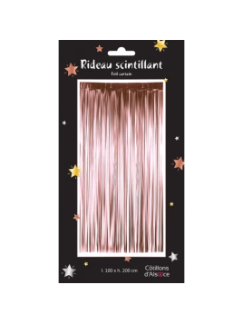 Rideau En Papier À Frange...