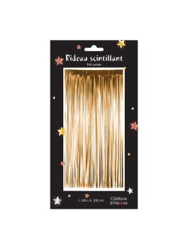 Rideau En Papier À Frange...