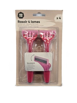 Rasoir 4 Lames Avec Tête...