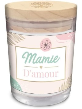 Bougie Avec Coucle En Bois...