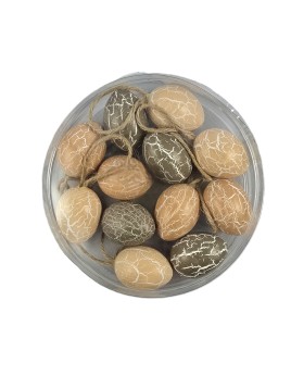 Lot De 12 Oeufs Craquelés...