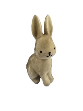 Lapin Brun En Résine 13 cm