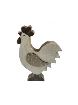 Décoration Poule En Bois...