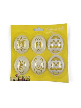 Lot De 6 Pochoirs Pour Œufs...