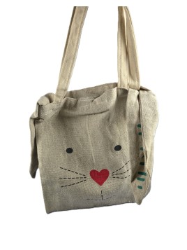 Tote Bag Lapin En Coton 25...