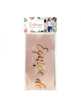 Écharpe Équipe De La Mariée