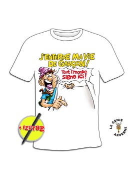 T-Shirt "J'Enterre Ma Vie...