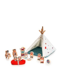 Le Tipi et les Indiens