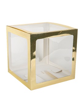 Lot De 4 Cubes À Ballons Or...