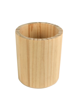 Pot À Crayons En Bois À...